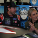 Jamie Lynn Spears visiting Kurt Busch at the Daytona 500.